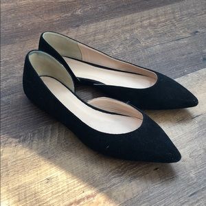 J. Crew pointed toe flats (size 8)